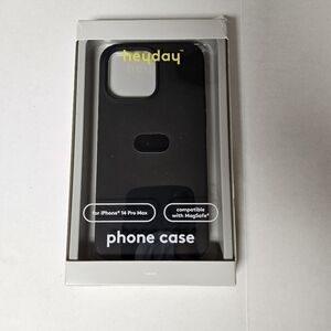Heyday Black Phone Case for iPhone 14 Pro Max‎